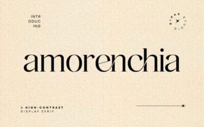 Amorenchia Font