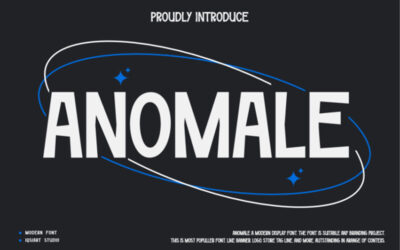 Anomale Font