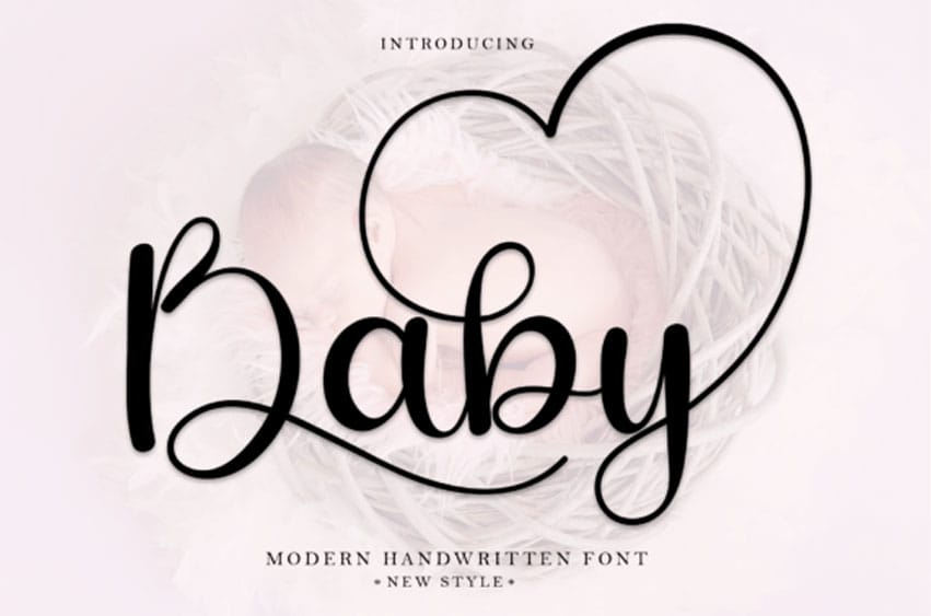 Baby Modern Font