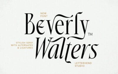 Beverlywalters Regular Font
