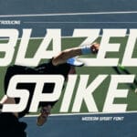 Blazed Spike Font
