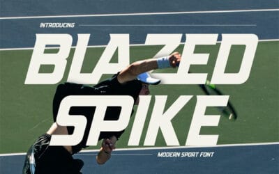 Blazed Spike Font