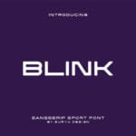 Blink Font
