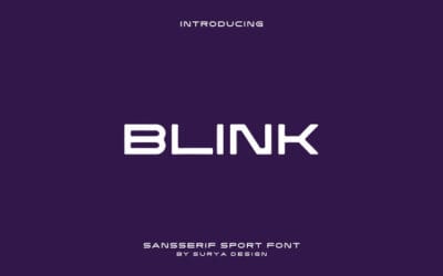 Blink Font