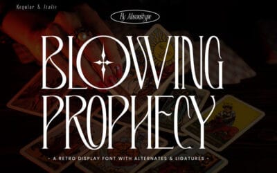 Blowing Prophecy Font