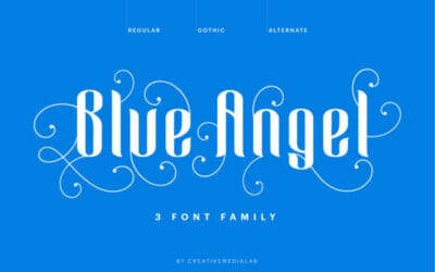 Blue Angel Font