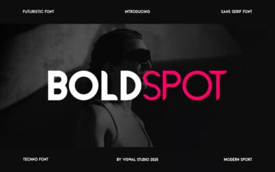 Bold Spot Font