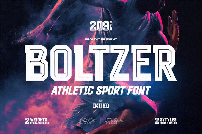 Boltzer Font