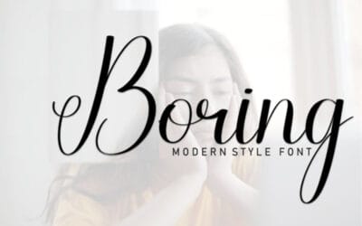 Boring Font