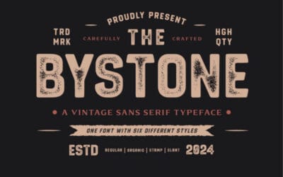 Bystone Font