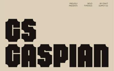CS Caspian Font