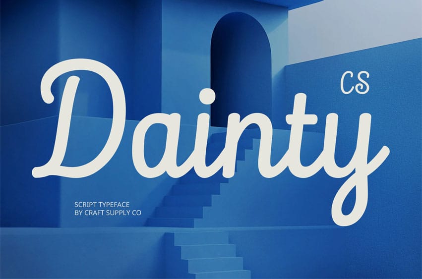CS Dainty Font