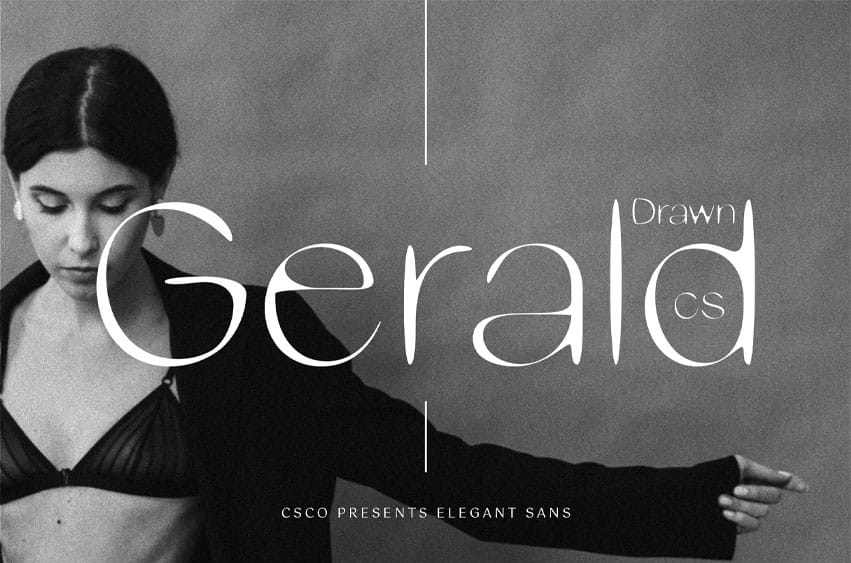 CS Gerald Drawn Font
