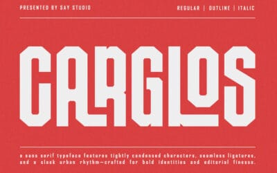 Cargloss Font