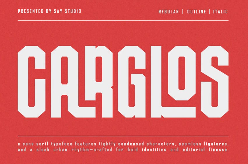 Cargloss Font