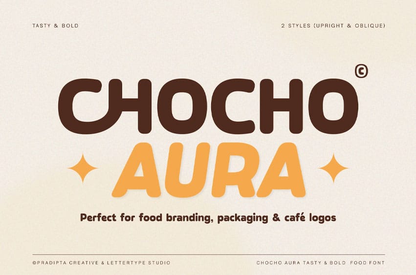 Chocho Aura Font