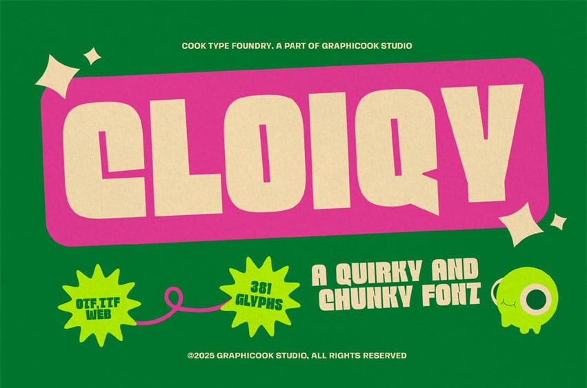 Cloiqy Font