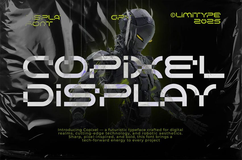 Copixel Display Font