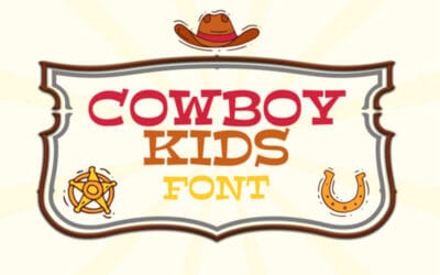 Cowboy Kids Font
