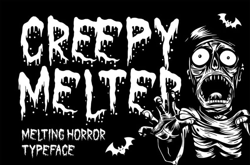 Creepy Melter Font