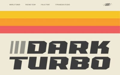 Dark Turbo Font