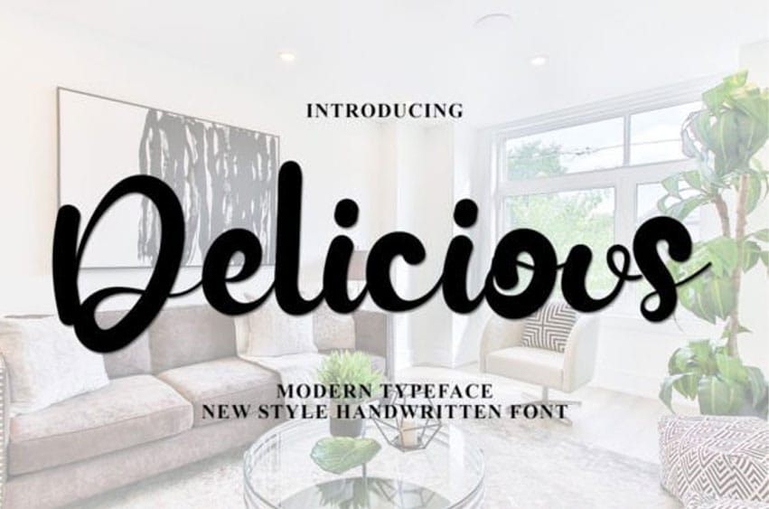 Delicious Font