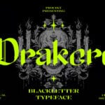 Drakord Blackletter Font