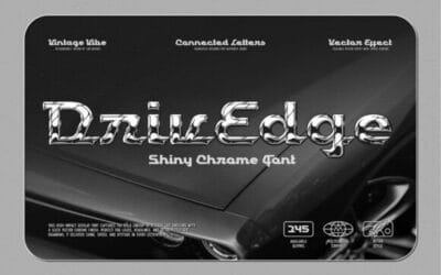 Drivedge Font