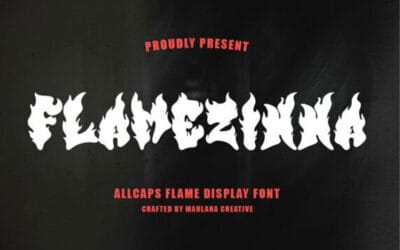 Flamezinna Font