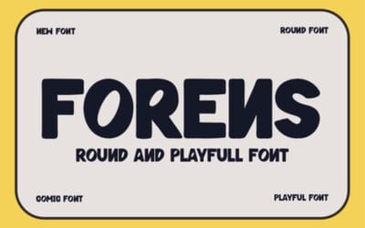 Forens Font