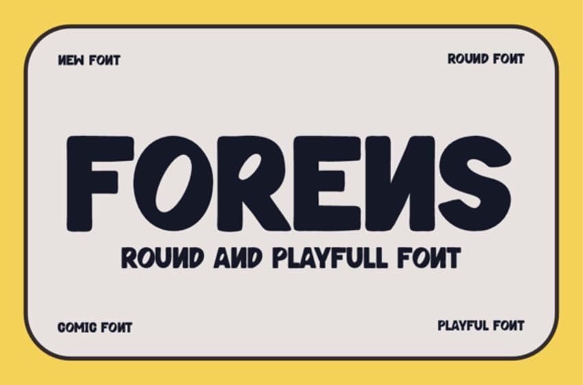 Forens Font