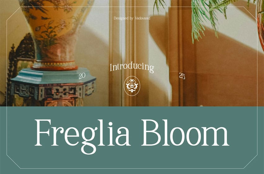 Freglia Bloom Font