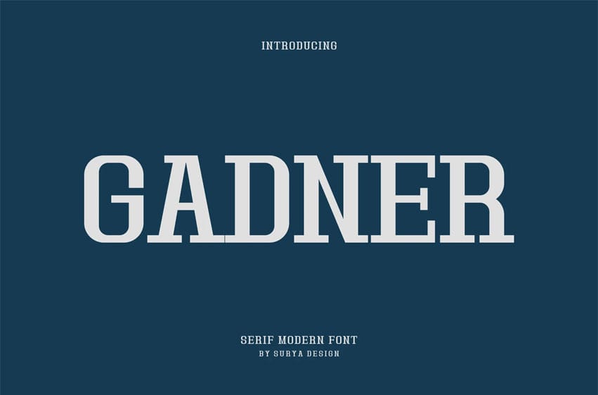 Gadner Font
