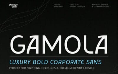Gamola Font