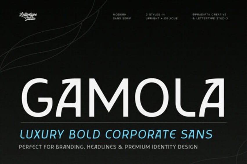 Gamola Font
