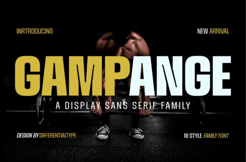 Gampange Regular Font