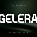 Gelera Font