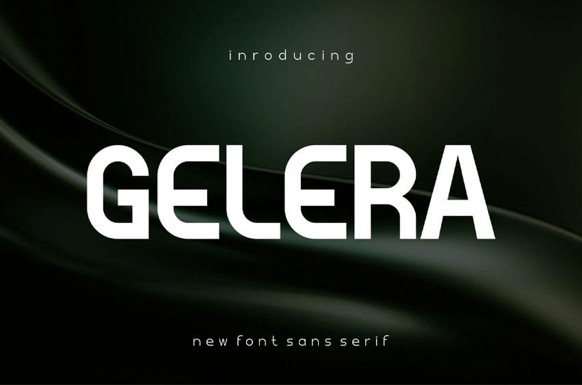 Gelera Font