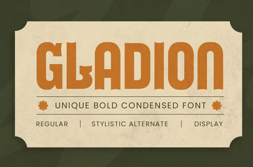 Gladion Font