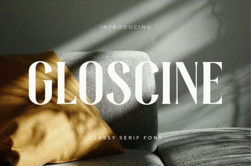 Gloscine Font