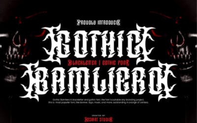 Gothic Bamliero Font