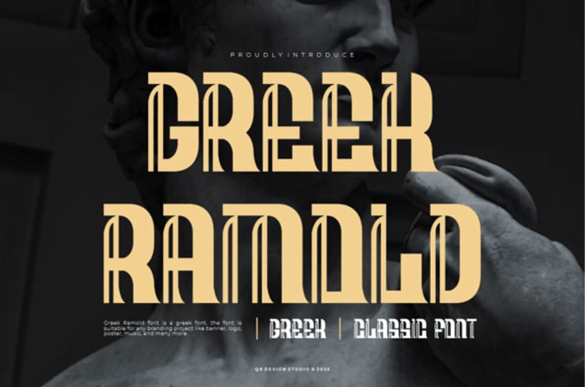 Greek Ramold Font