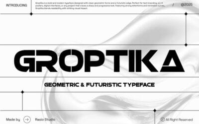 Groptika Font