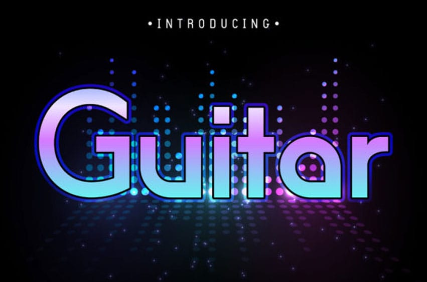 Guitar Sans Font