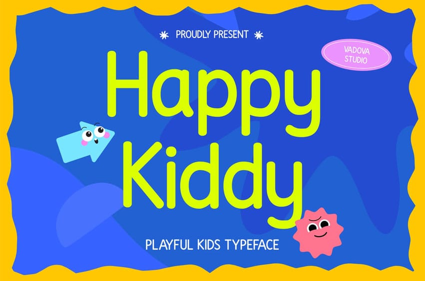 Happy Kiddy Font