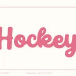 Hockey Font