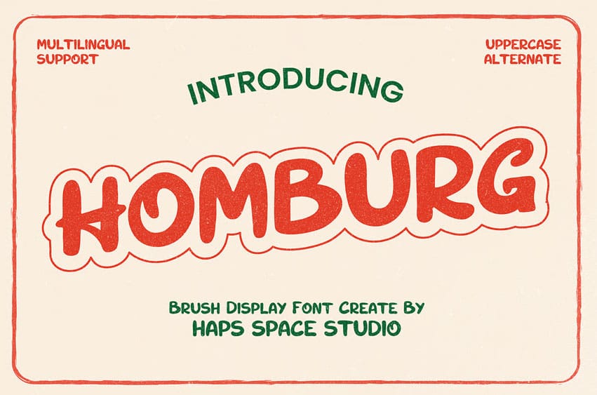 Homburg Font