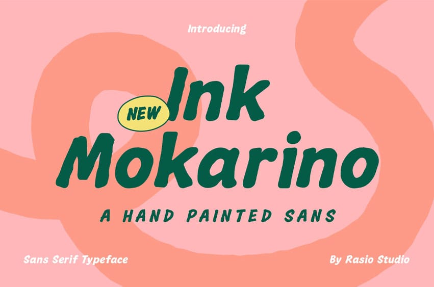 Ink Mokarino Font