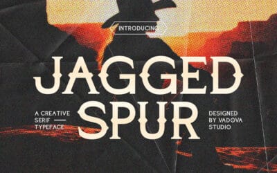 Jagged Spur Font