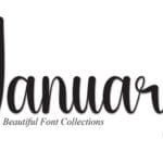 January Beautiful Font